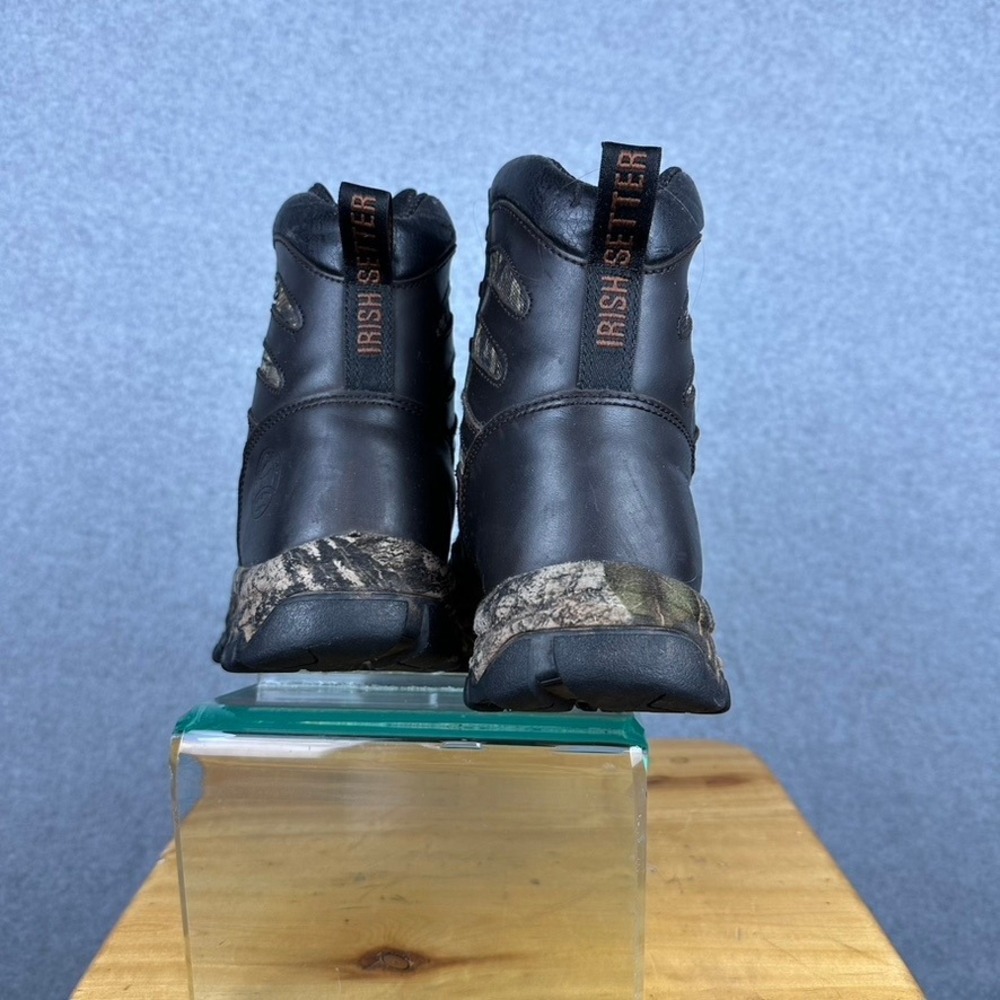 Irish Setter Hunt Boots Womens 7.5 Waterproof Camo Leather Lace Up Hunting - Picture 4 of 8